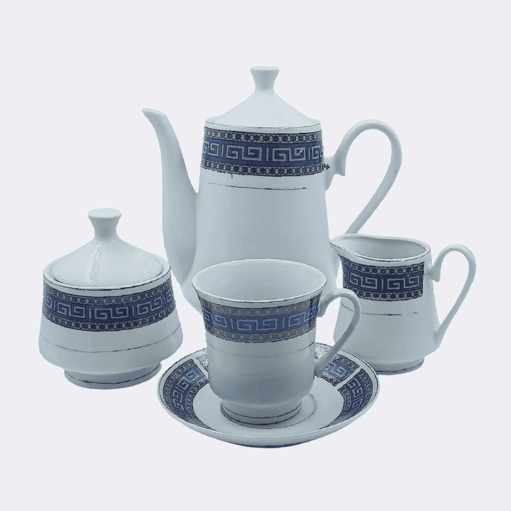 17PCS TEA SET ROUND
