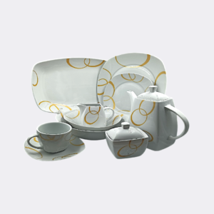 DINNER SET SQ 47pcs SET - XHL-136/188-47